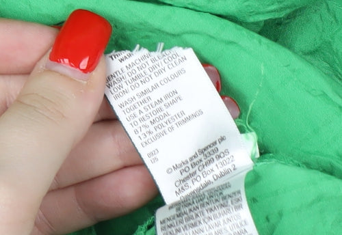 Marks and Spencer Women's Green Dress Size 22