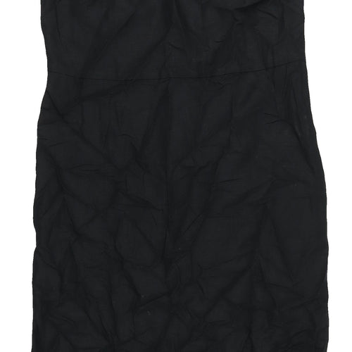 Marks and Spencer Women's Black Slip Dress Size 14