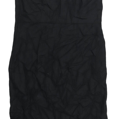Marks and Spencer Women's Black Slip Dress Size 14