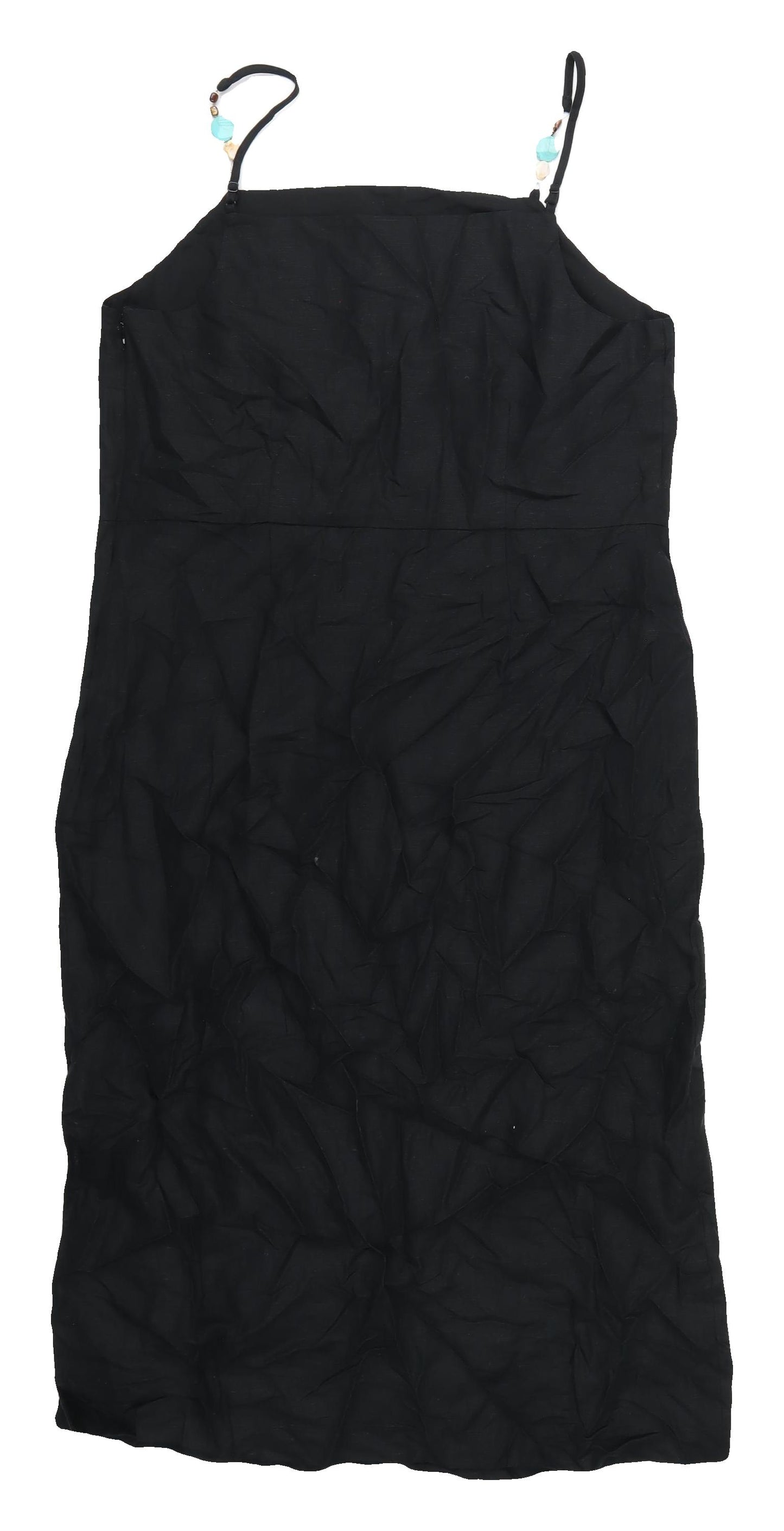 Marks and Spencer Women's Black Slip Dress Size 14