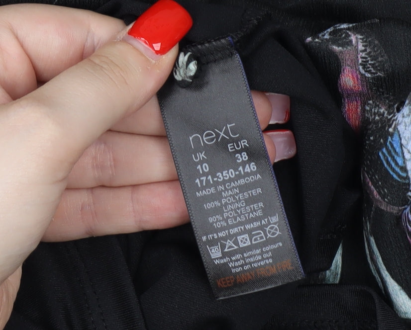 Next Women's Black Shift Dress, Size 10, Casual Wear