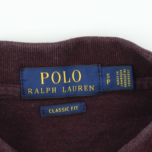 Polo Ralph Lauren Men's Purple Classic Fit Polo