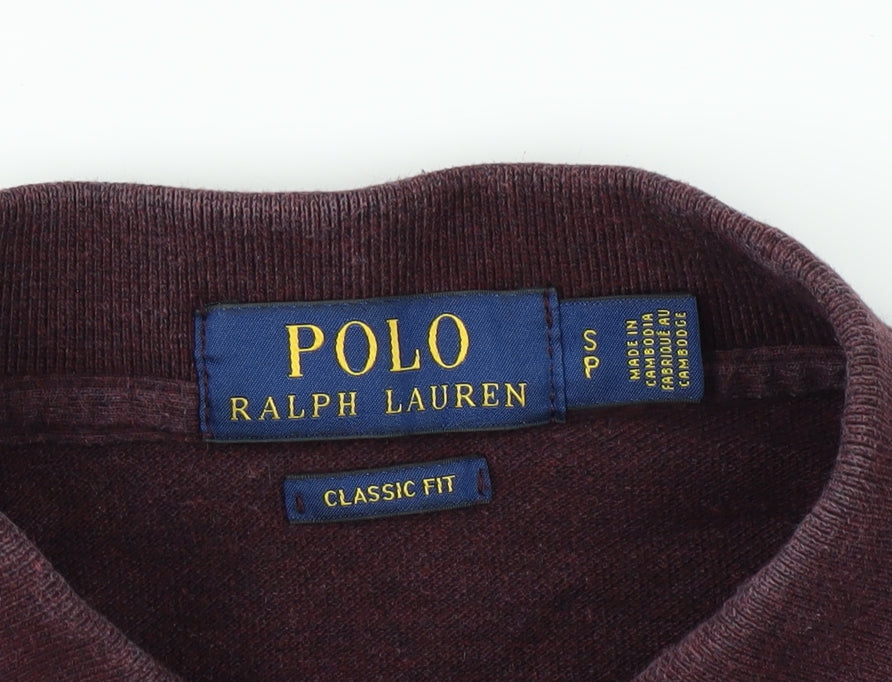 Polo Ralph Lauren Men's Purple Classic Fit Polo