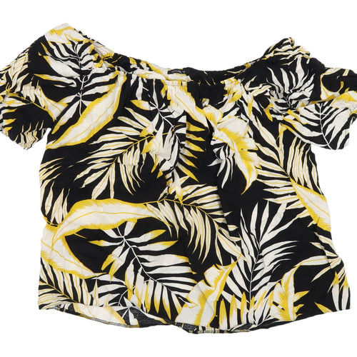 Roman Women's Multicoloured Floral Off the Shoulder Top