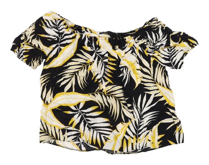 Roman Women's Multicoloured Floral Off the Shoulder Top