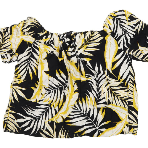 Roman Women's Multicoloured Floral Off the Shoulder Top