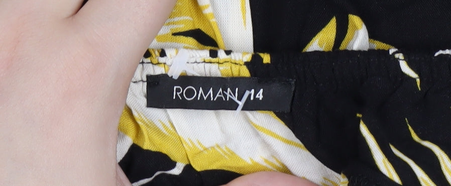 Roman Women's Multicoloured Floral Off the Shoulder Top