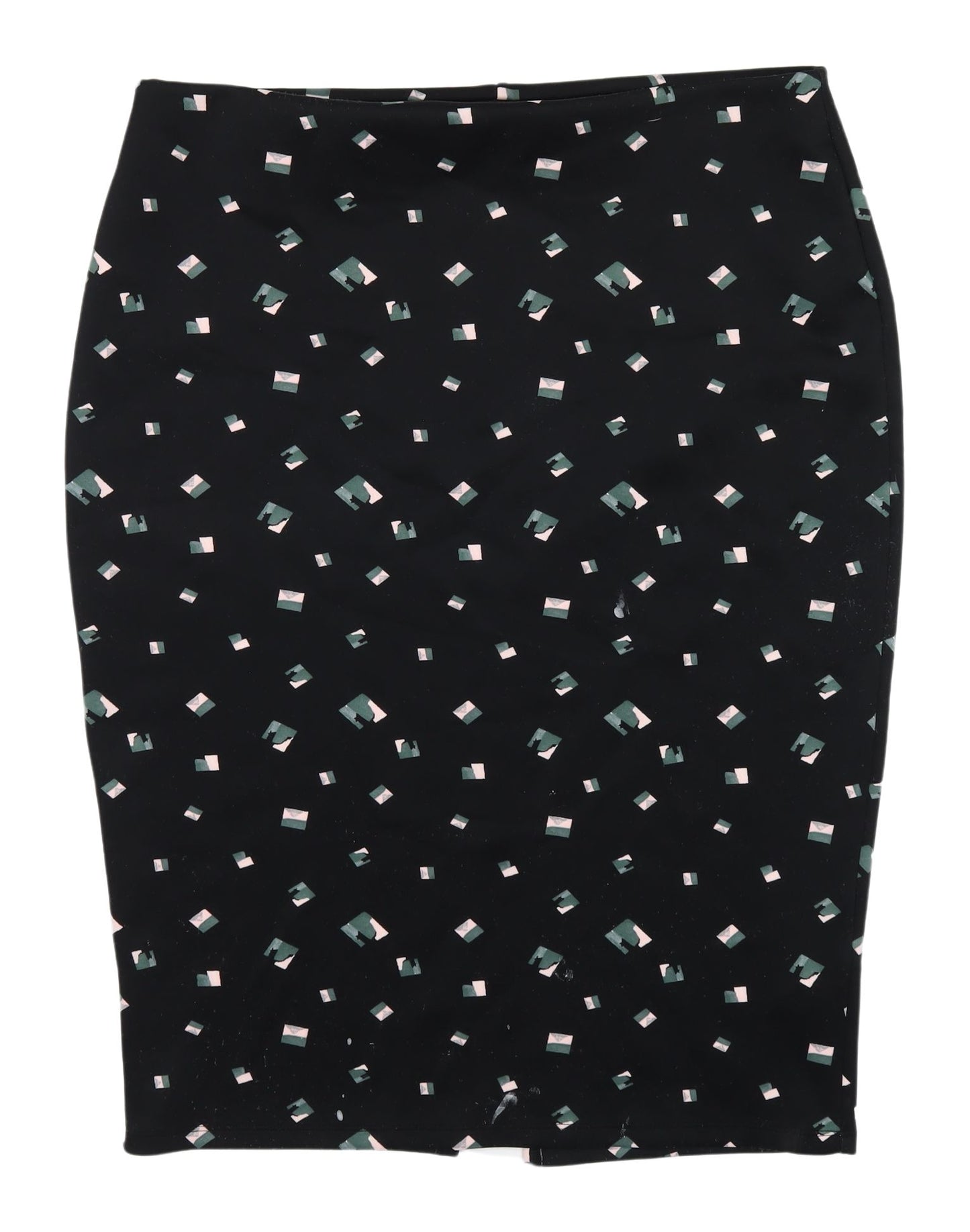 Marks & Spencer Women's Black Geometric Pencil Skirt