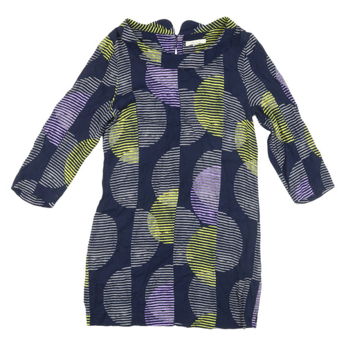 White Stuff Women's Geometric Dress UK 8 Multicolour