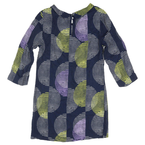 White Stuff Women's Geometric Dress UK 8 Multicolour