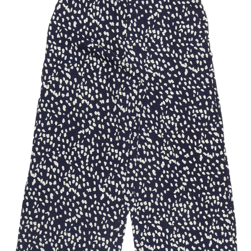 Girls on Film Women's Blue Cropped Trousers, Size 14