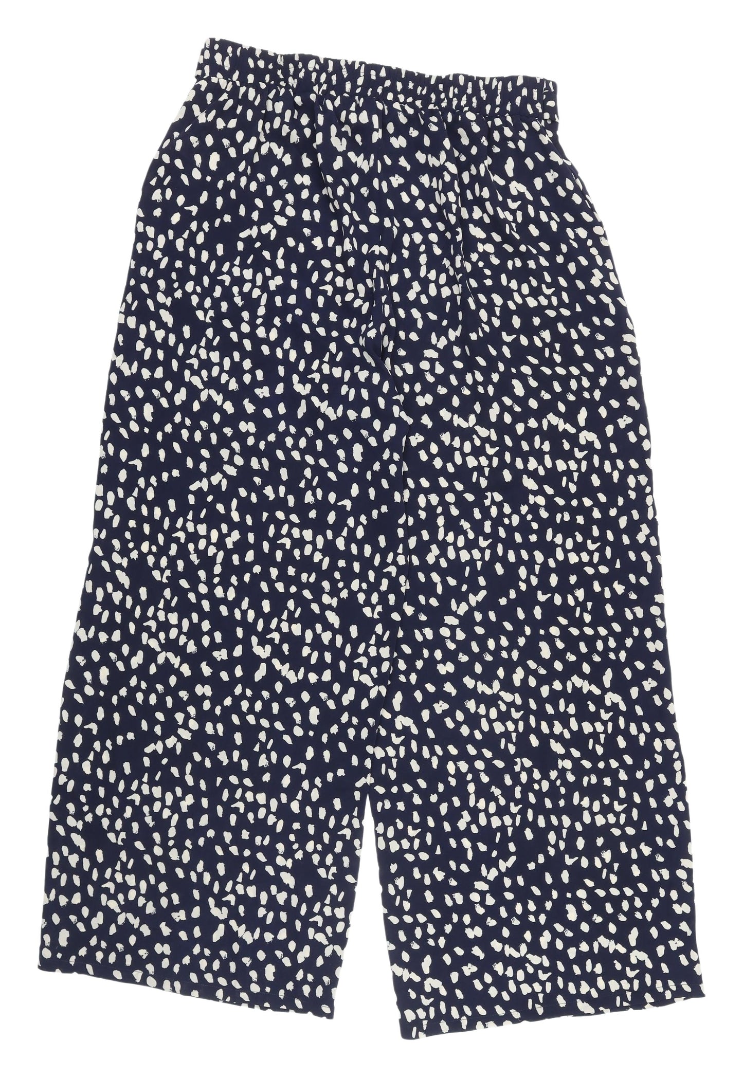 Girls on Film Women's Blue Cropped Trousers, Size 14