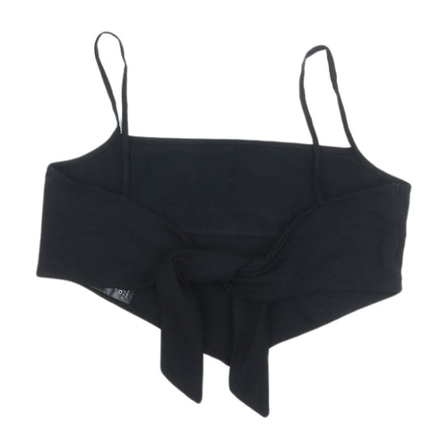 ASOS DESIGN Women's Black Camisole Tank Top, UK 14 - Stretchy Summer Shirt