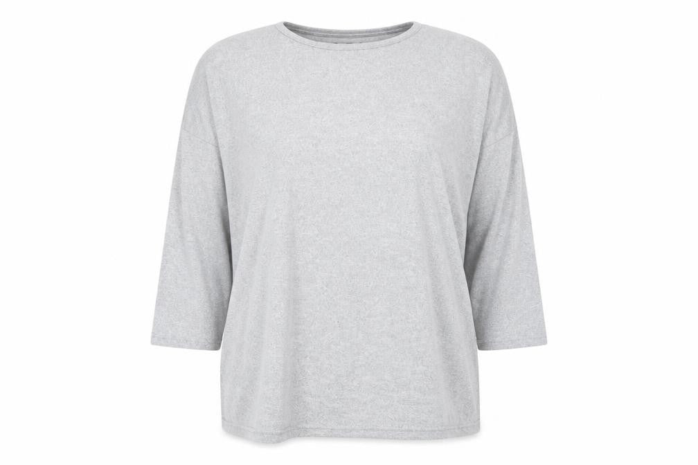 New Look Women's Grey Jersey Crew Neck T-Shirt M