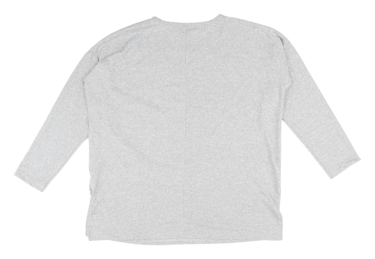 New Look Women's Grey Jersey Crew Neck T-Shirt M