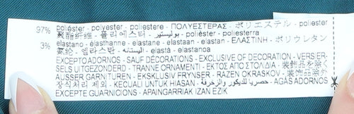 Zara Women's Green Bodycon Midi Dress - M
