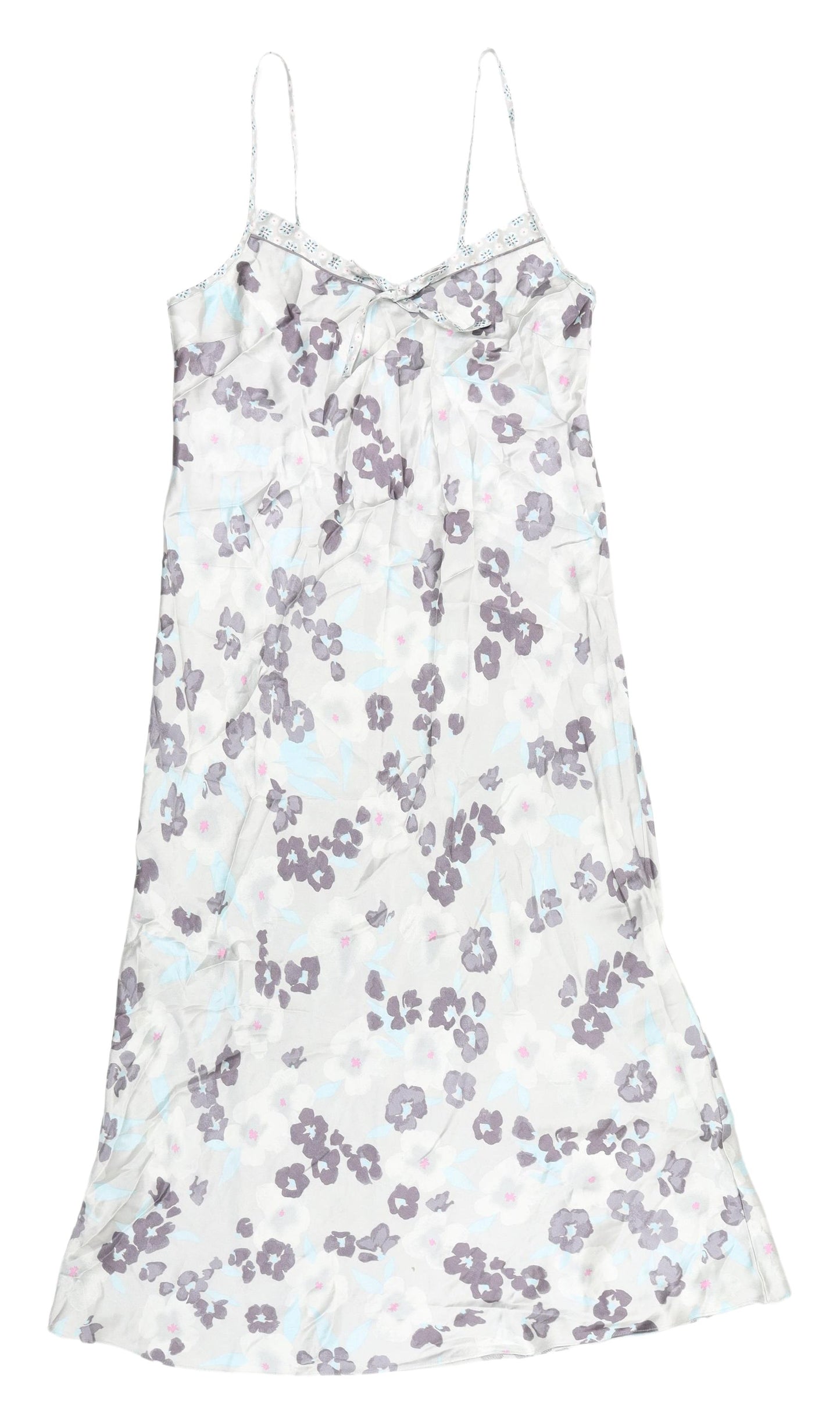 Marks and Spencer Floral Slip Dress, UK 8, Multicoloured