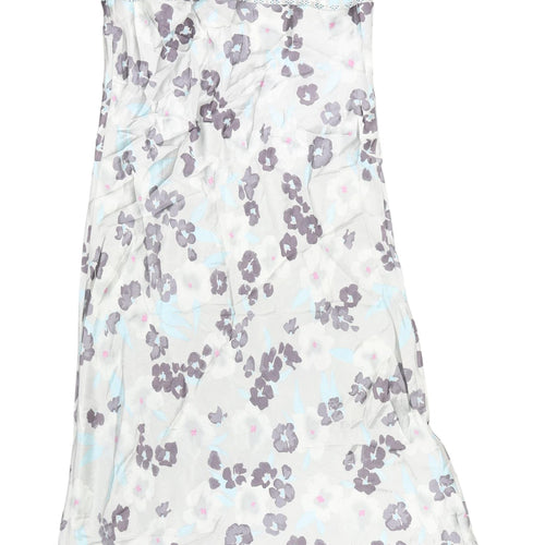 Marks and Spencer Floral Slip Dress, UK 8, Multicoloured