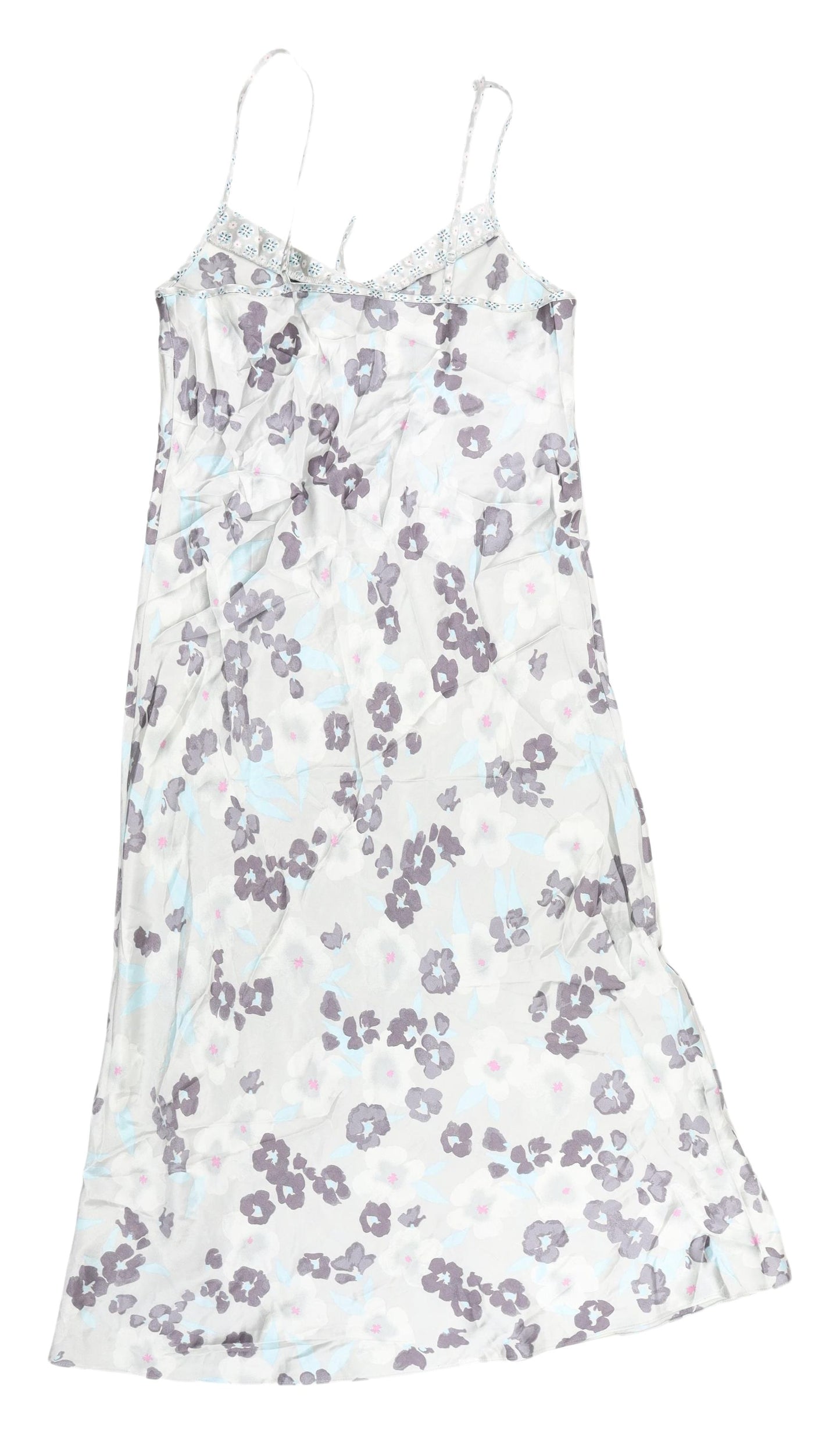 Marks and Spencer Floral Slip Dress, UK 8, Multicoloured