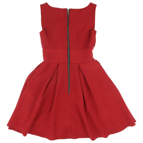 Almari Women's Red A-Line Party Dress, Size 8