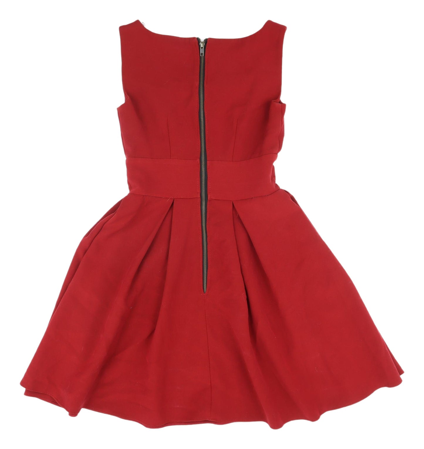 Almari Women's Red A-Line Party Dress, Size 8