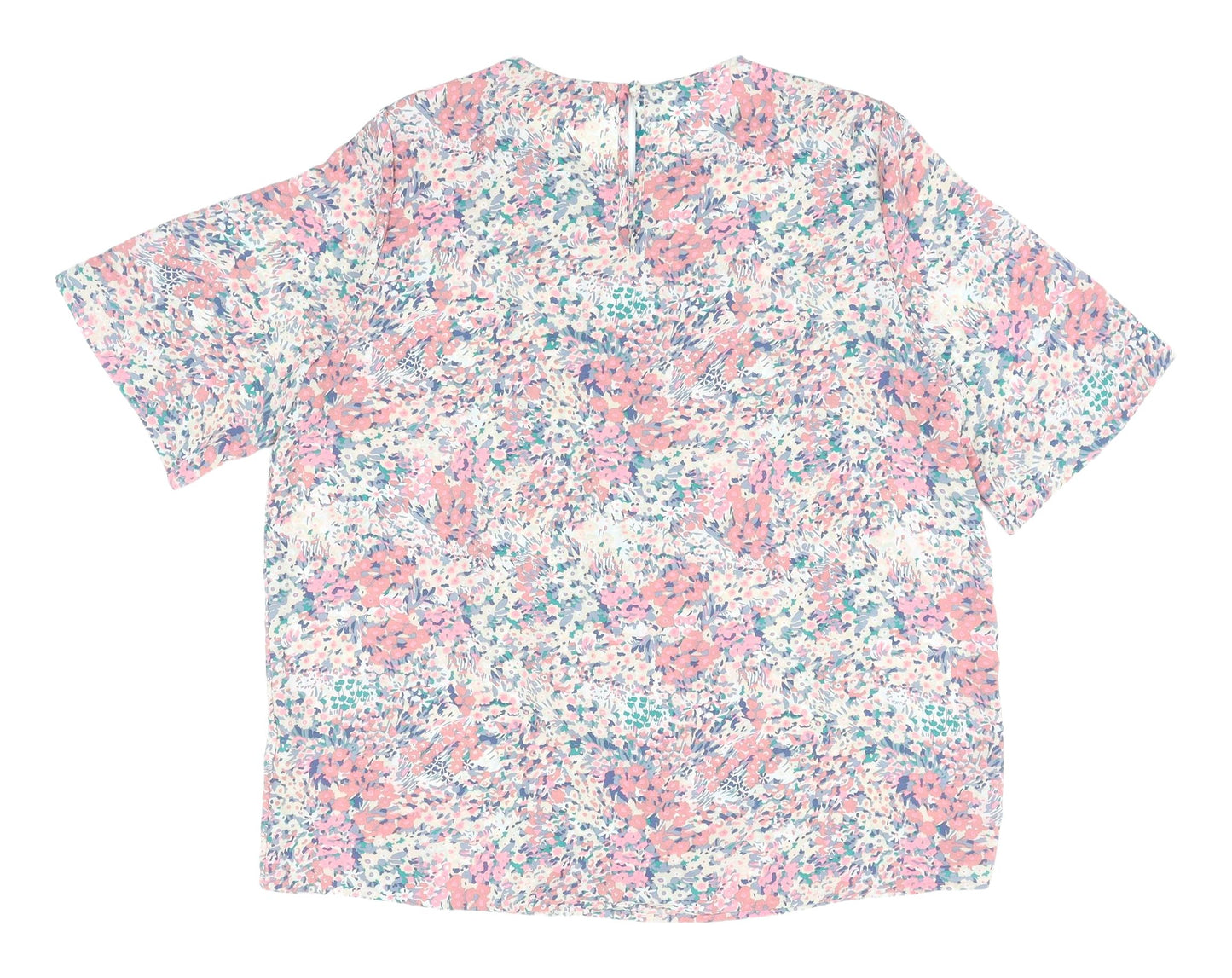 Marks and Spencer Floral Blouse for Women, Size 14