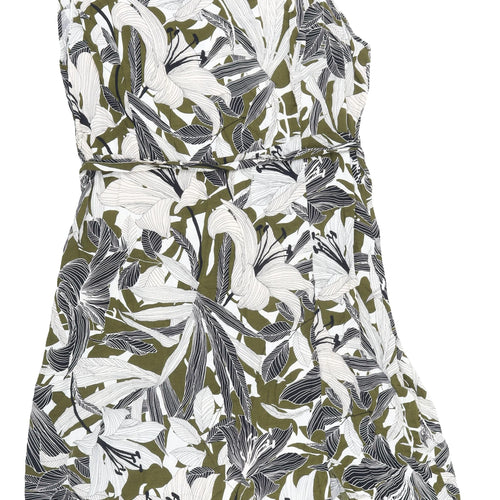 Wallis Women's Multicoloured A-Line Dress Size 20