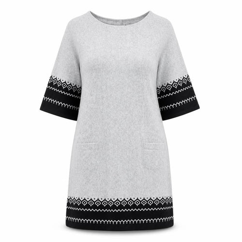 Izabel London Grey Shift Dress, Women, Size 12, Casual