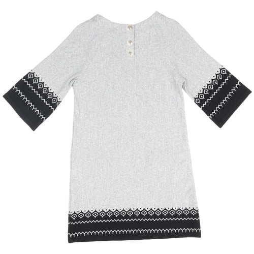 Izabel London Grey Shift Dress, Women, Size 12, Casual