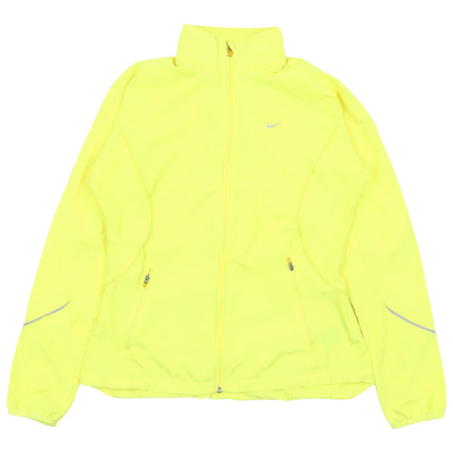 Nike Women's Yellow Windbreaker Jacket M