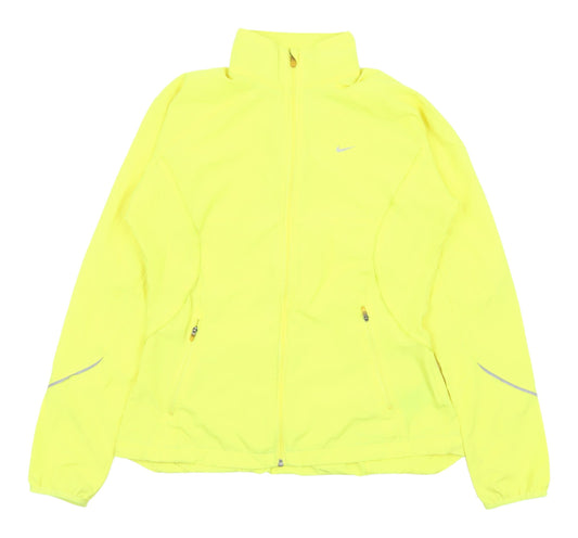 Nike Women's Yellow Windbreaker Jacket M