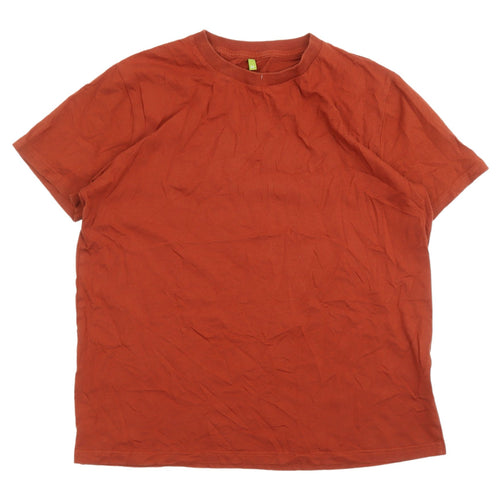 Teemill Men's Brown T-Shirt M Regular Cotton