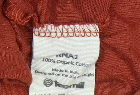Teemill Men's Brown T-Shirt M Regular Cotton