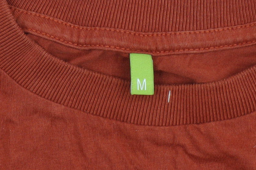 Teemill Men's Brown T-Shirt M Regular Cotton