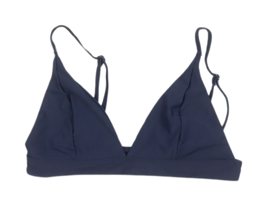 Marks and Spencer Blue Triangle Swim Top UK 14 Women