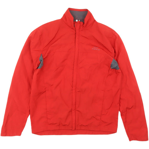 Decathlon Unisex Red Windbreaker Jacket - Size S