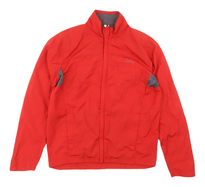 Decathlon Unisex Red Windbreaker Jacket - Size S