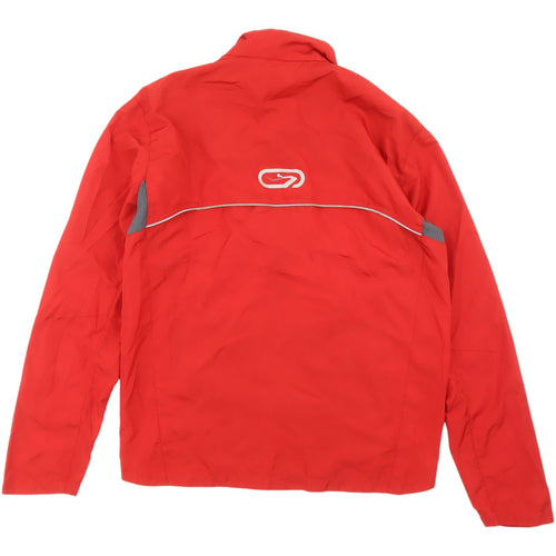 Decathlon Unisex Red Windbreaker Jacket - Size S