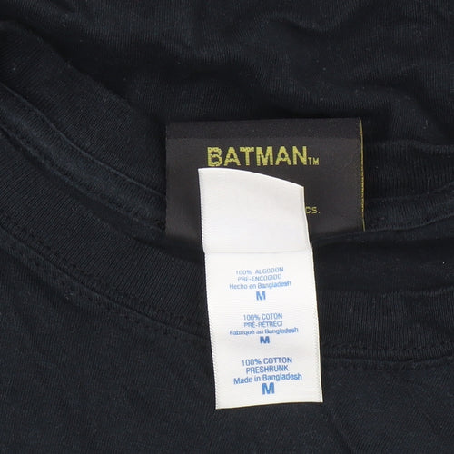 Gildan Batman Black Men's T-Shirt M Short Sleeve