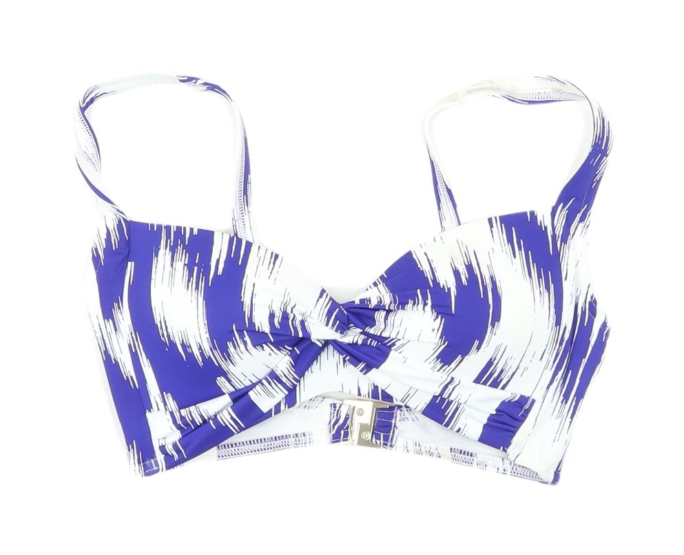 Marks and Spencer Blue Bikini Top Size 8 Women