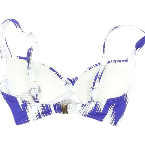 Marks and Spencer Blue Bikini Top Size 8 Women