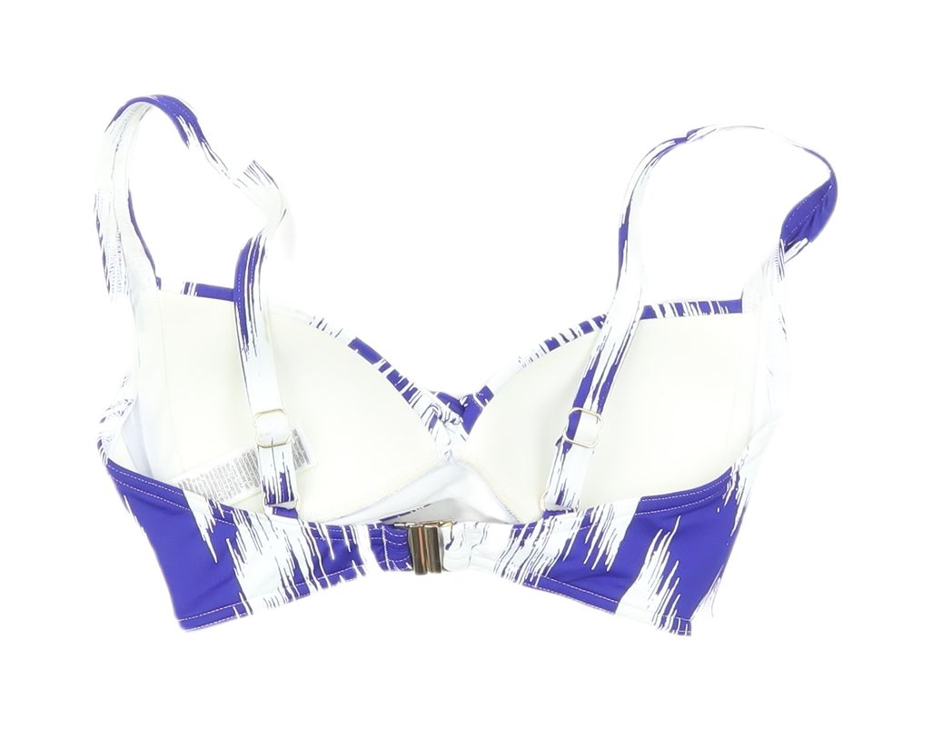 Marks and Spencer Blue Bikini Top Size 8 Women