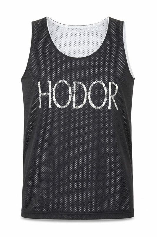 Front view of Miami Style Sport Black Basketball Tank Jersey M