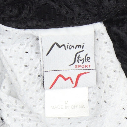 Miami Style Sport Black Basketball Tank Jersey M