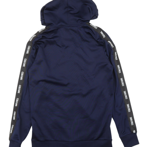 Couture Men's Blue Full Zip Hoodie S