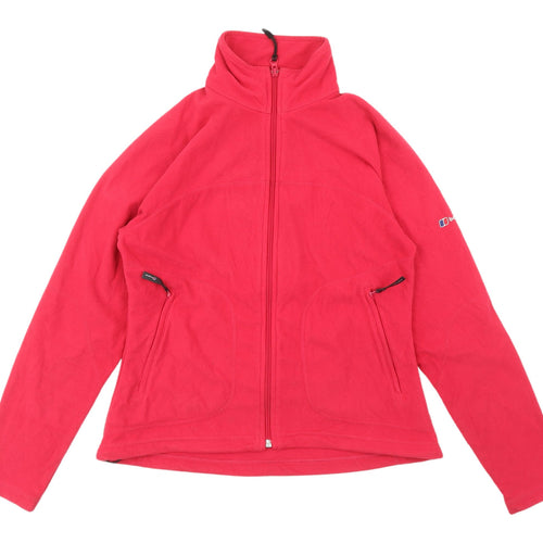 Berghaus Women's Red Fleece Jacket Size 10