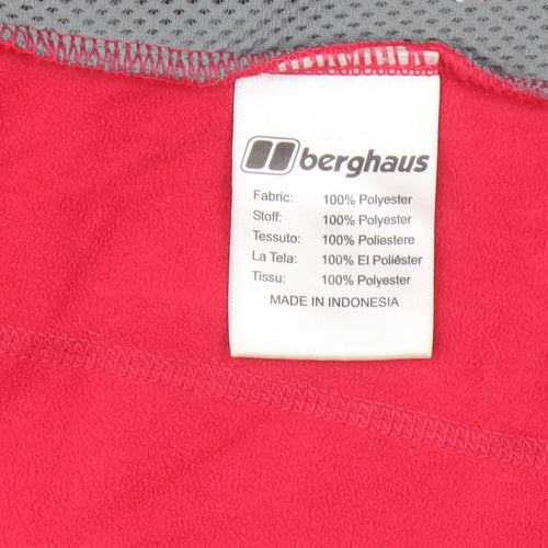 Berghaus Women's Red Fleece Jacket Size 10