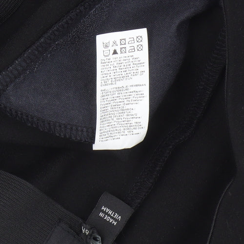 River Island Women's Black Cropped Leggings Size 8