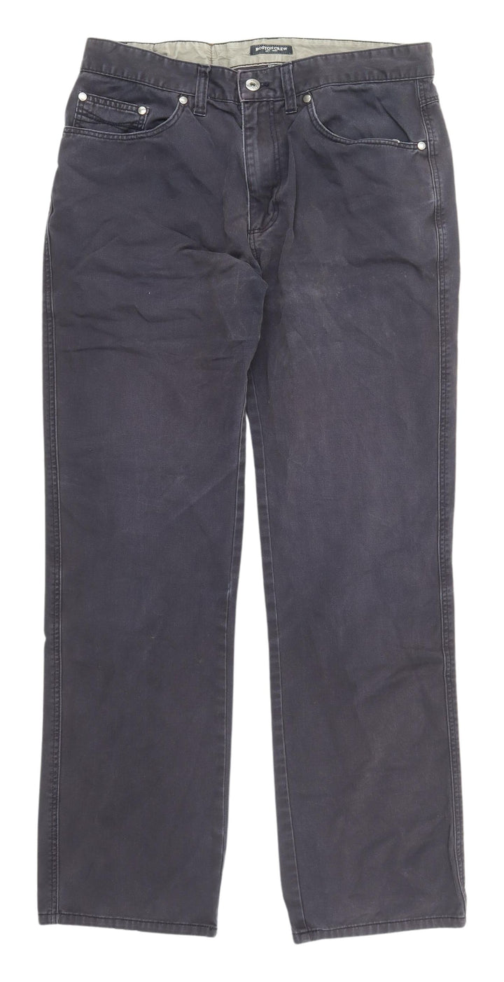 Boston Crew Men's Blue Straight Jeans Size 32