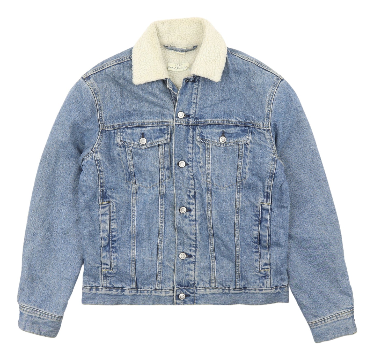 L.O.G.G. Blue Men's Medium Denim Jacket
